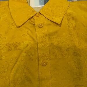 Kith Golden Paisley Shirt